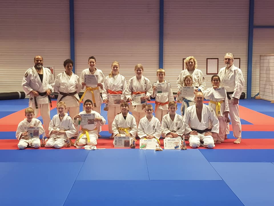 Groepsfoto Judo deel 2